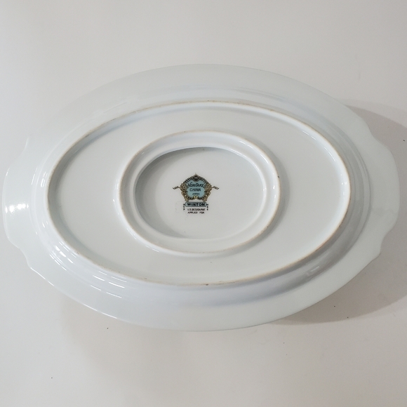 Vtg Noritake WINTON Gravy Boat w/Attached Underplate Made In Japan No Chips EUC! - Picture 9 of 16